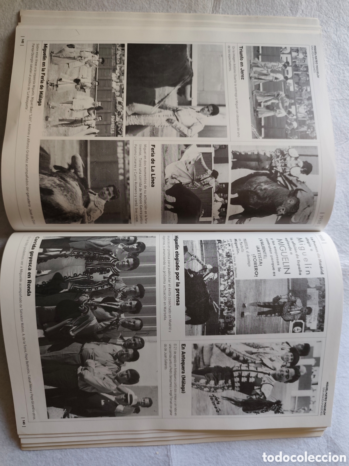 Tauromaquia: Libro trayectoria torero &rdquo;Miguel&iacute;n&rdquo; - Foto 3