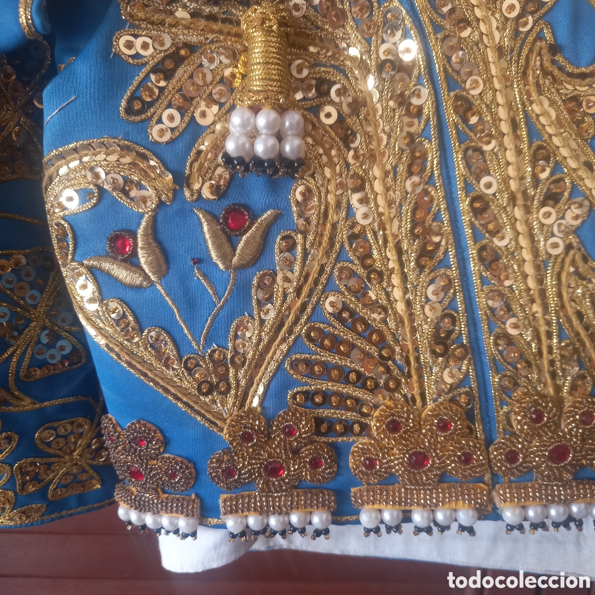 Tauromaquia: TRAJE DE TORERO LUCES TERNO TAURINO TAUROMAQUIA TOROS CHAQUETILLA CHALECO TALEGUILLA