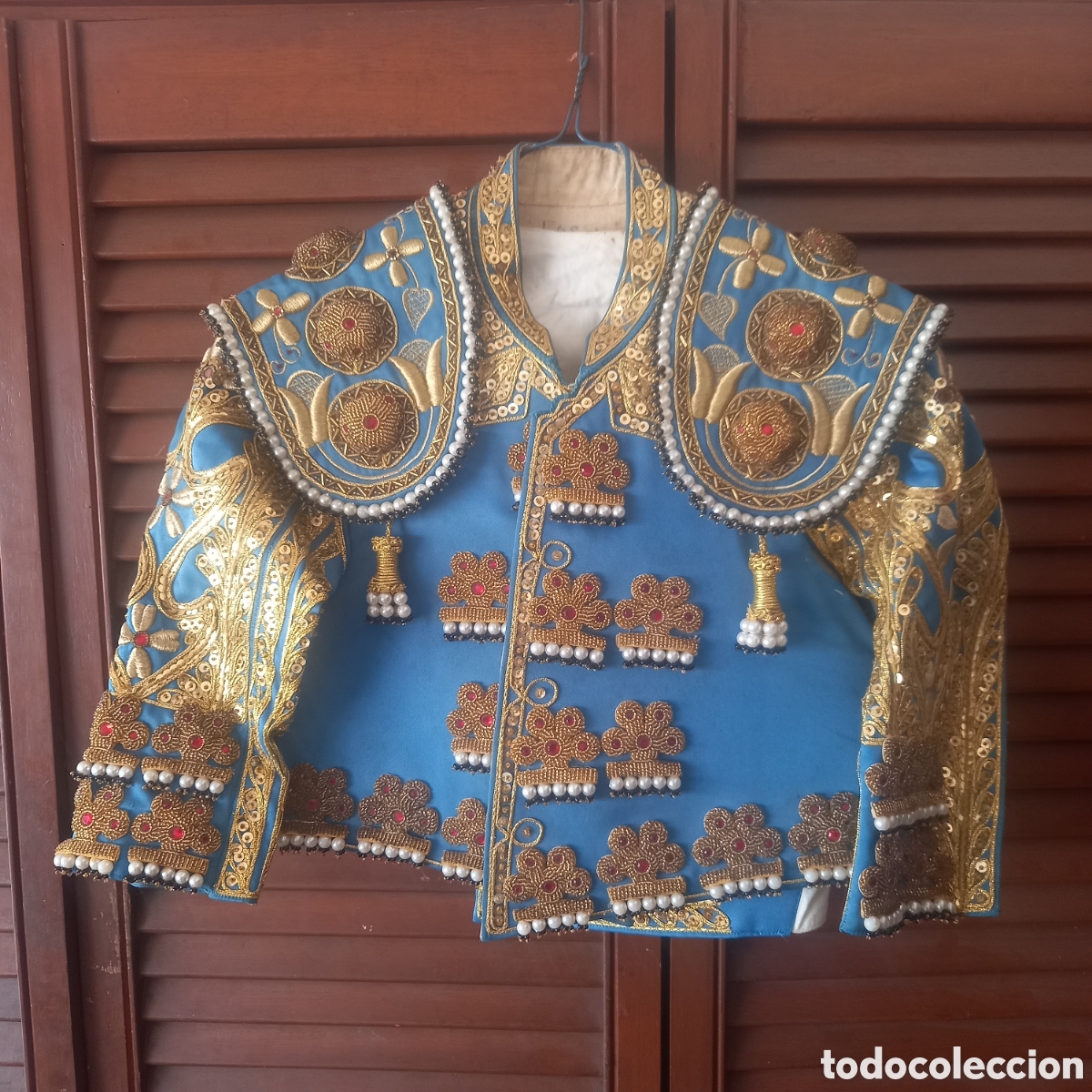 Tauromaquia: TRAJE DE TORERO LUCES TERNO TAURINO TAUROMAQUIA TOROS CHAQUETILLA CHALECO TALEGUILLA