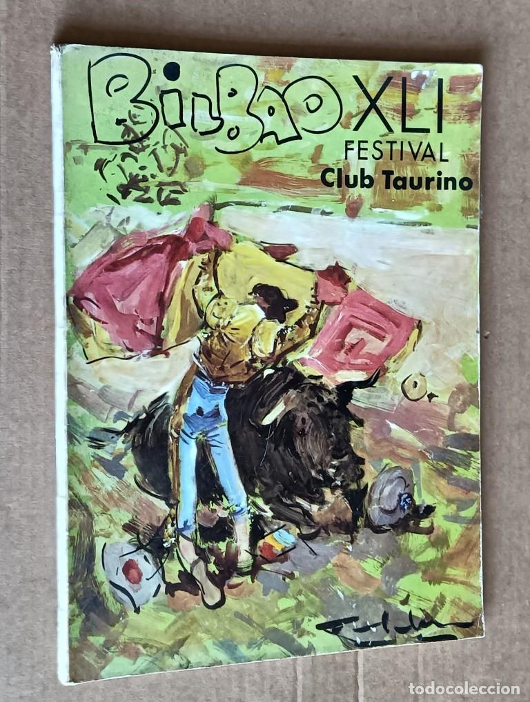 Tauromaquia: Festival club taurino BOLBAO XLI 1974