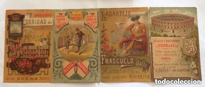 Tauromaquia: EXTRACTO-PROGRAMA DE LAS FIESTAS EN SAN SEBASTIAN EN AGOSTO DE 1884
