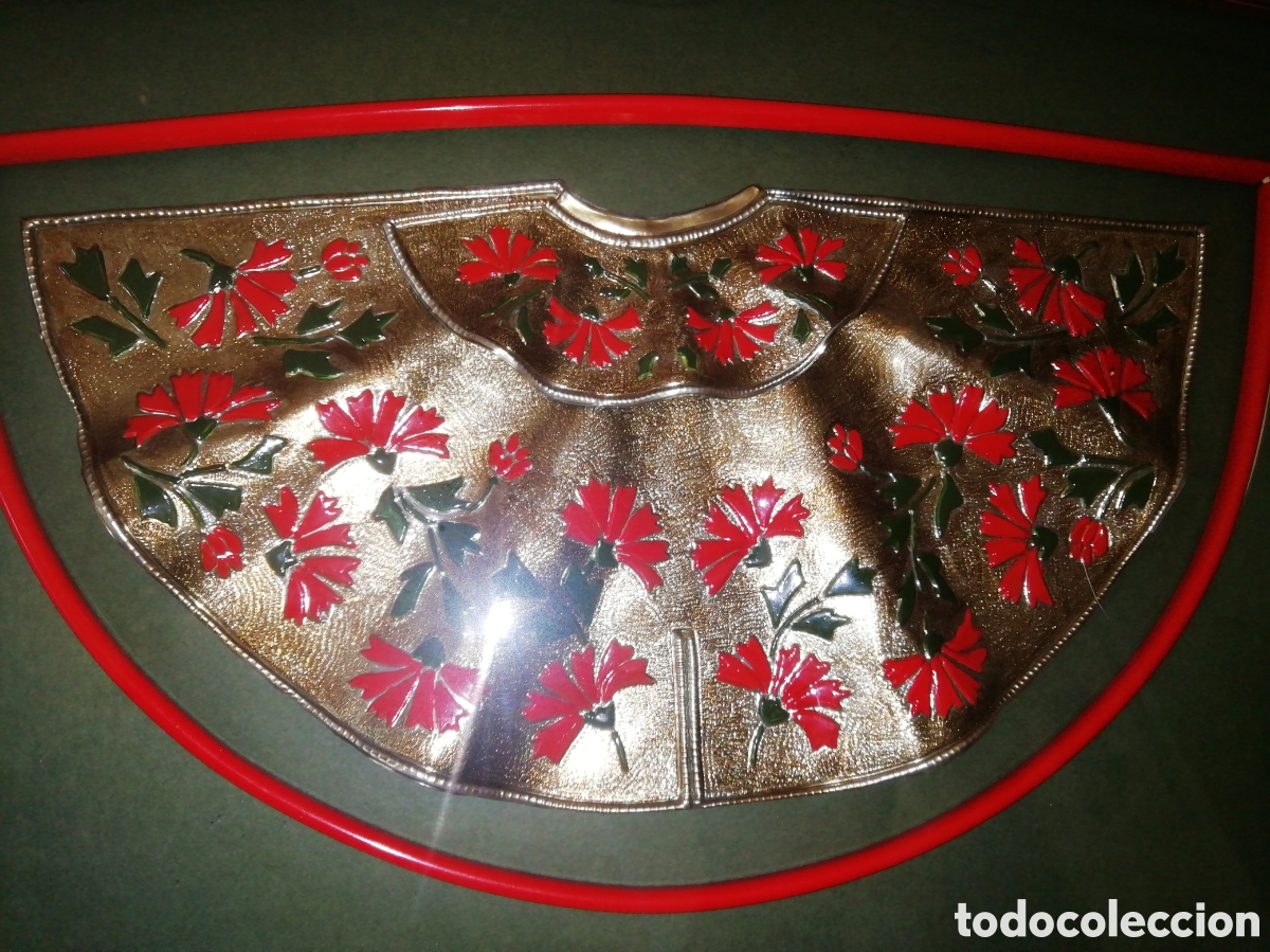 Bullfighting: Precioso Capote enmarcado