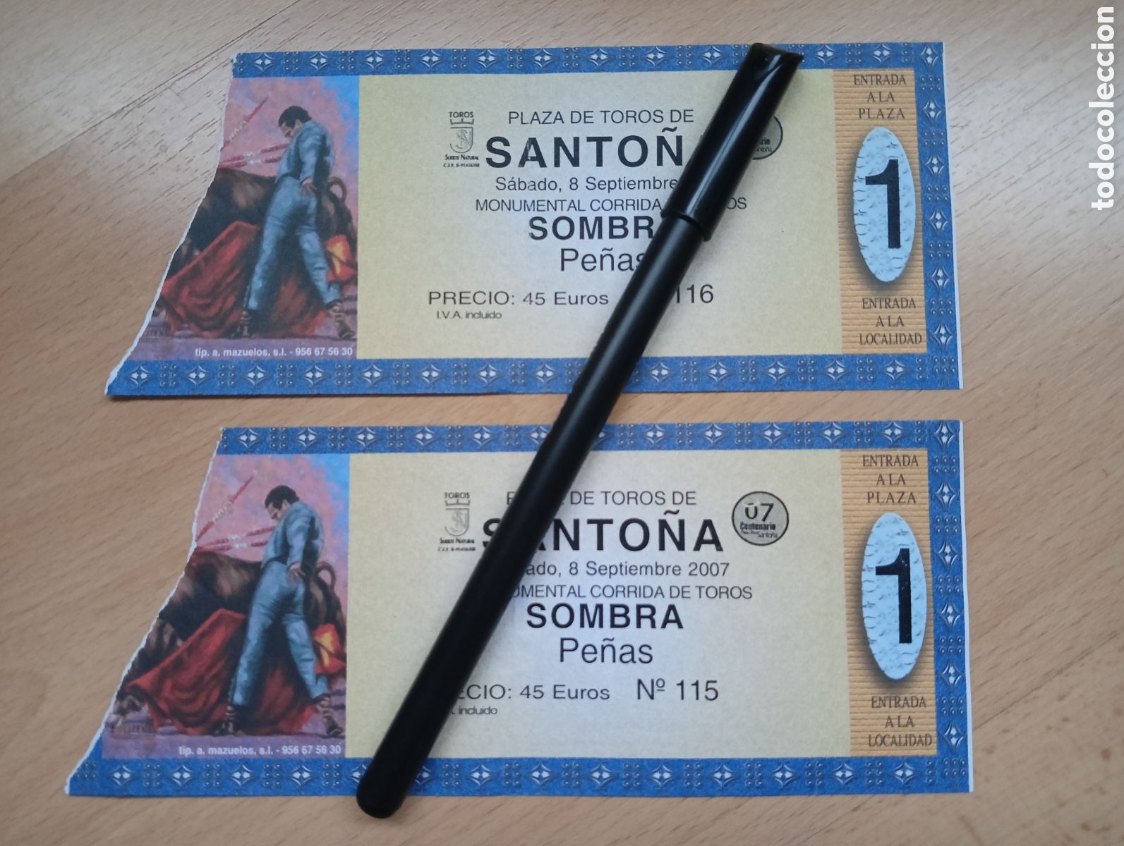 Tauromaquia: Talavante, Jesulin y El Cordob&eacute;s. Lote de 2 entradas.