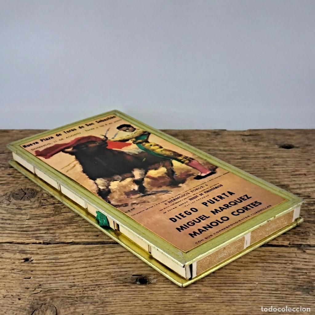 Bullfighting: Caja estuche de cerillas vintage - Cartel Taurino