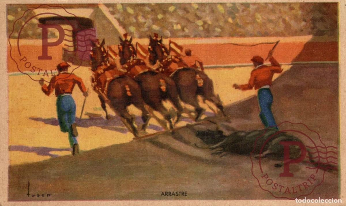 Tauromaquia: TOROS. LANCES DE UNA CORRIDA ESPA&Ntilde;A SPAIN ESPAGNE