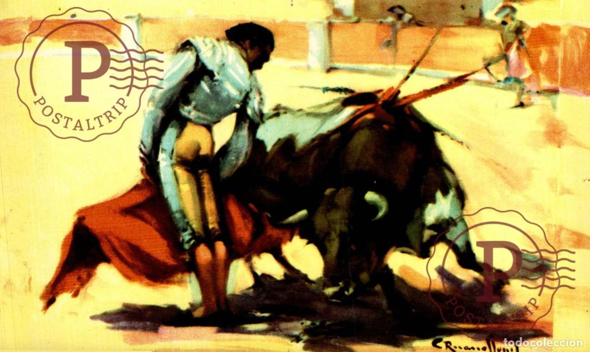 Tauromaquia: TOROS TAUROMAQUIA. MEDIO PASE ESPA&Ntilde;A SPAIN ESPAGNE