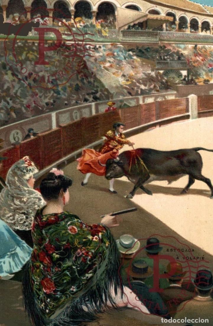 Tauromaquia: TOROS TAUROMAQUIA. ESTOCADA A VOLAPI&Eacute; ESPA&Ntilde;A SPAIN ESPAGNE