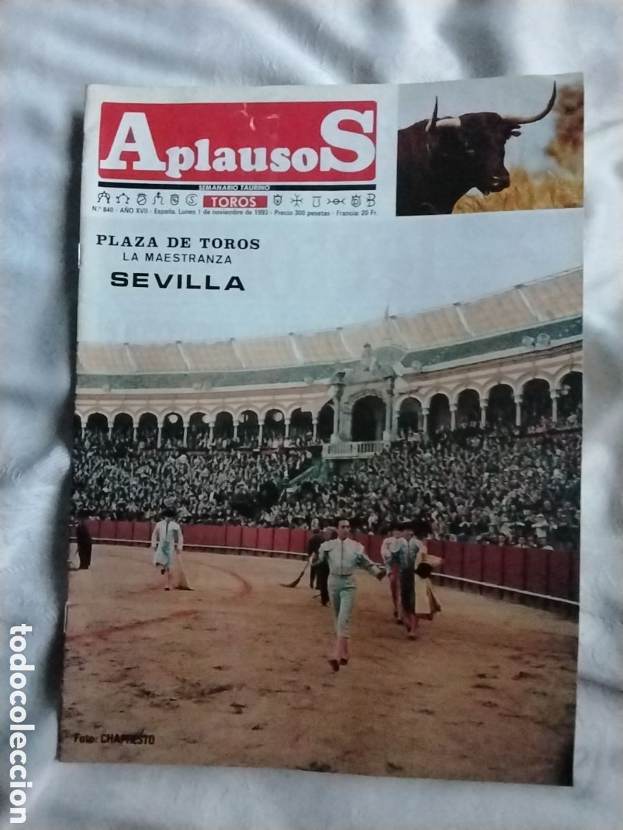 Tauromaquia: REVISTA APLAUSO SEVILLA 1993
