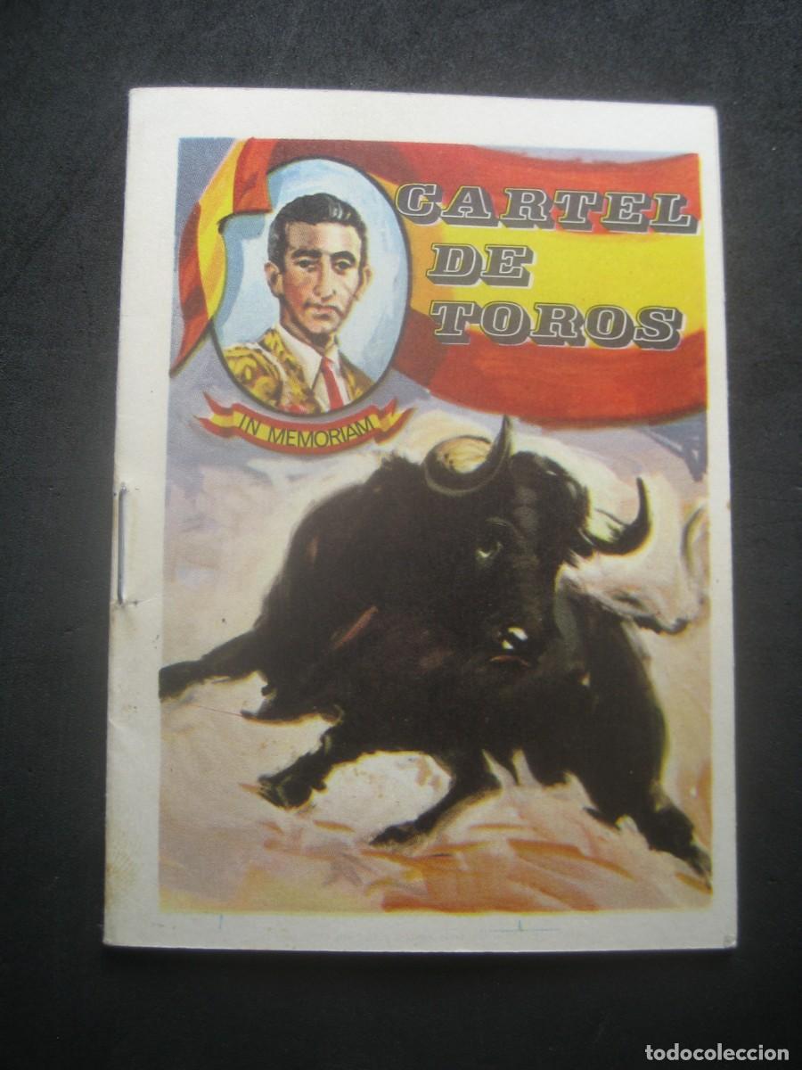 Tauromaquia: LIBRITO TOROS FERIA SAN ISIDRO MADRID 1968. MEMORIA DE MANOLETE