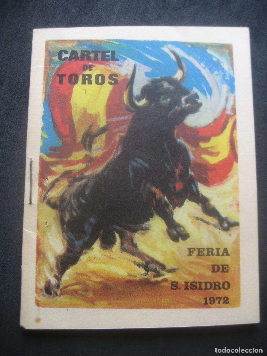 Tauromaquia: LIBRITO TOROS FERIA SAN ISIDRO MADRID 1972. GANADERIAS TAURINAS