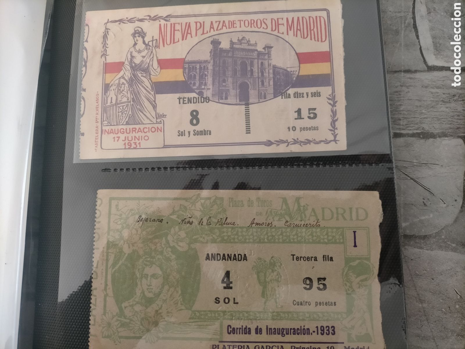 Tauromaquia: ️ ARCHIVO HIST&Oacute;RICO MONUMENTAL: TESOROS DE LA TAUROMAQUIA (1931-1944) 150 entrada de toros