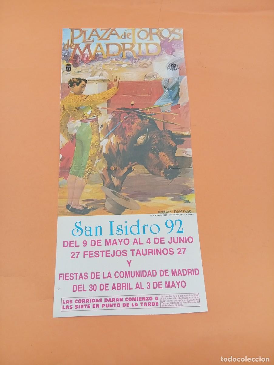 Tauromaquia: CARTEL TOROS. MADRID. 1992. GANADERIA EL TORIL. JOAQUIN DIAZ. MANOLO SANCHEZ. OSCAR HIGARES. ERIK.