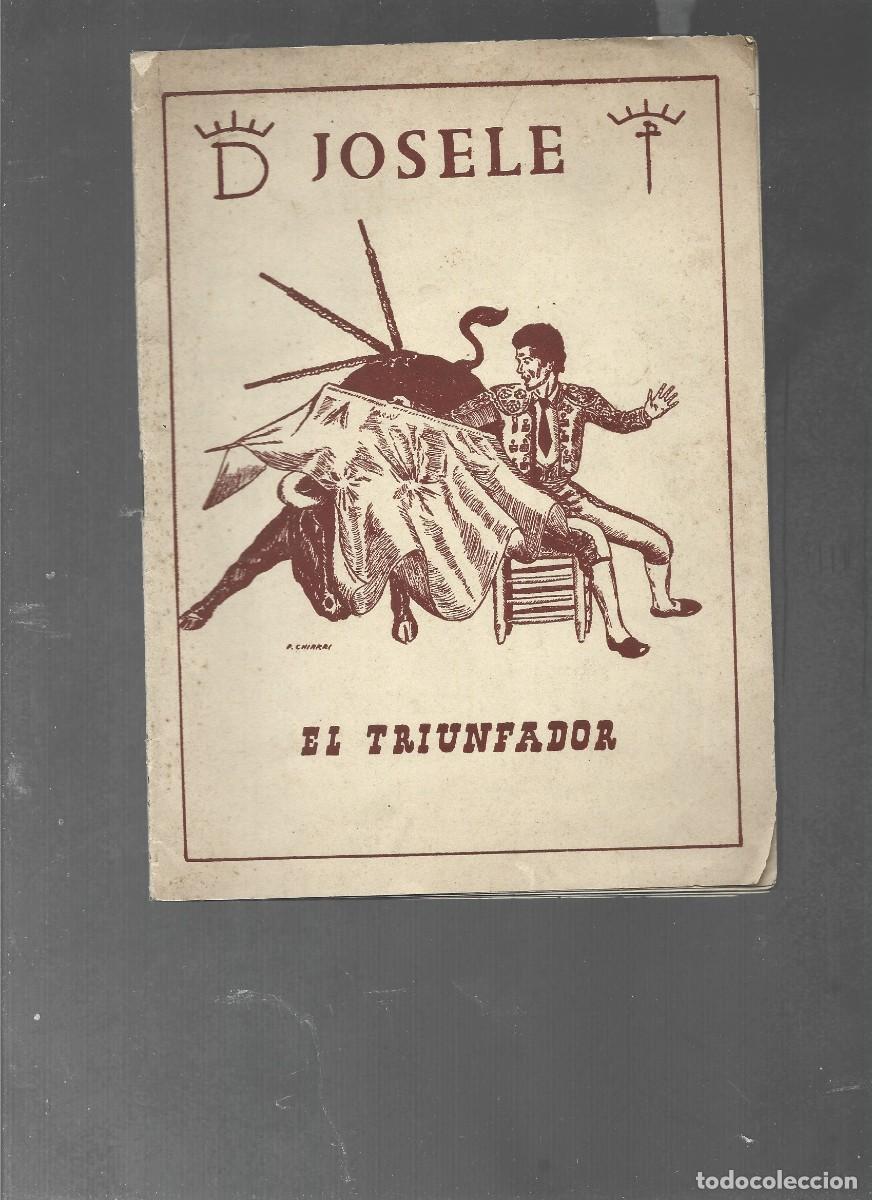 Tauromaquia: JOSE GARCIA JOSELE, EL TRIUNFADOR, 1960 Valencia