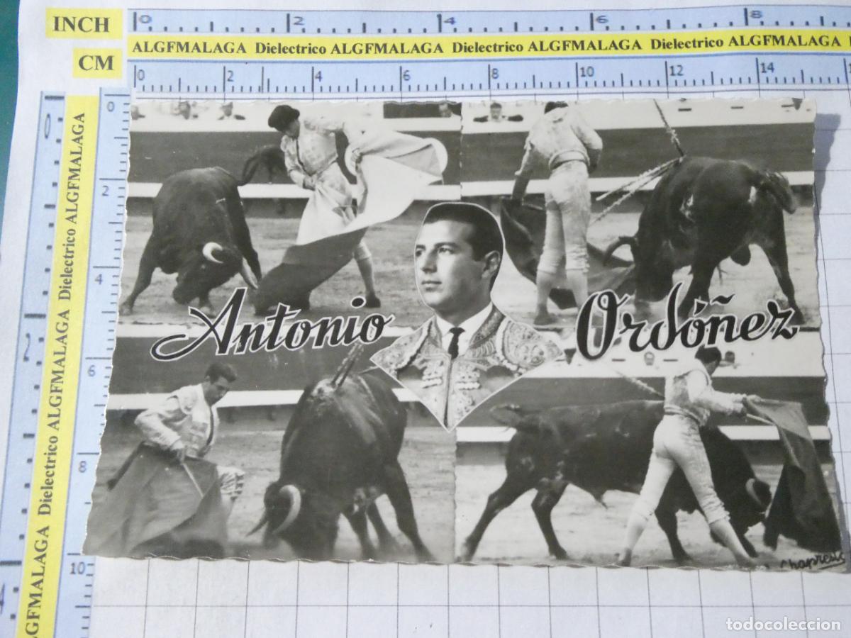 Tauromaquia: POSTAL DE TOROS TOREROS TAUROMAQUIA. TORERO ANTONIO ORD&Oacute;&Ntilde;EZ 185 CHAPRESTO. 404