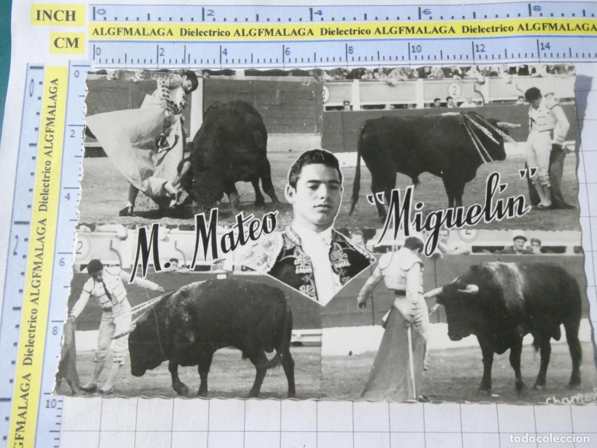 Tauromaquia: POSTAL DE TOROS TOREROS TAUROMAQUIA. TORERO MATEO MIGUEL&Iacute;N 188 CHAPRESTO. 406