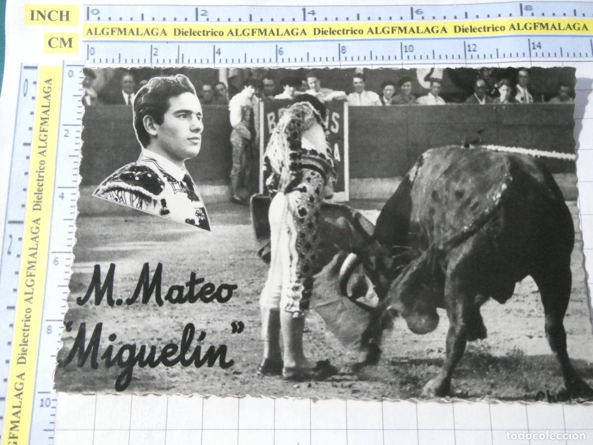 Tauromaquia: POSTAL DE TOROS TOREROS TAUROMAQUIA. TORERO MATEO MIGUEL&Iacute;N 197 CHAPRESTO. 407