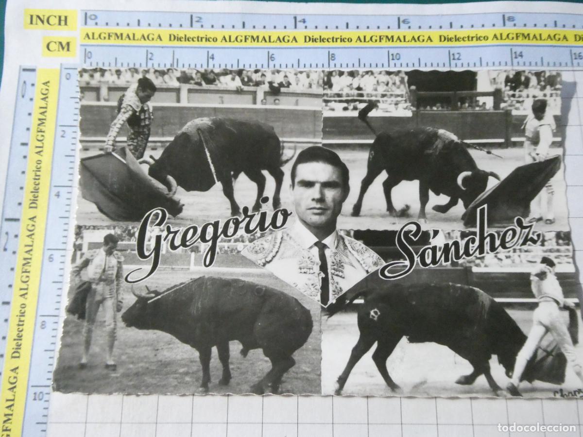 Tauromaquia: POSTAL DE TOROS TOREROS TAUROMAQUIA. TORERO GREGORIO S&Aacute;NCHEZ 187 CHAPRESTO. 408