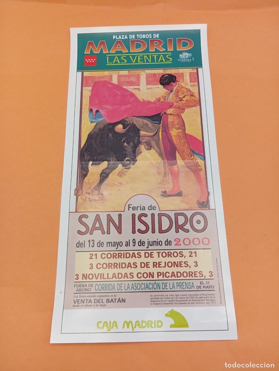 Tauromaquia: CARTEL TOROS. MADRID. 2000. GANADERIA HERNANDEZ PLA. ENRIQUE PONCE. EL JULI. RIVERA ORDO&Ntilde;EZ. CONDE.
