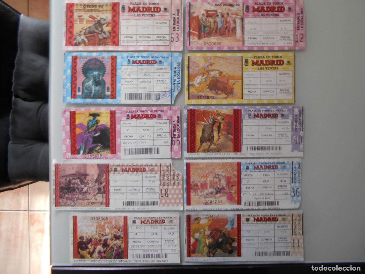 Tauromaquia: 10 ENTRADAS DE TOROS DE MADRID