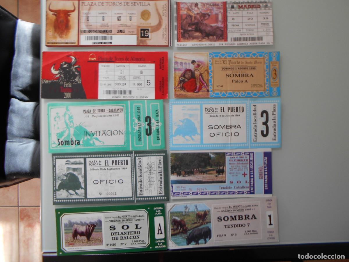 Tauromaquia: 20 ENTRADAS DE TOROS