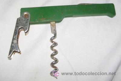 Coleccionismo de vinos y licores: SACACORCHOS CON PUBLICIDAD DE BARBADILLO