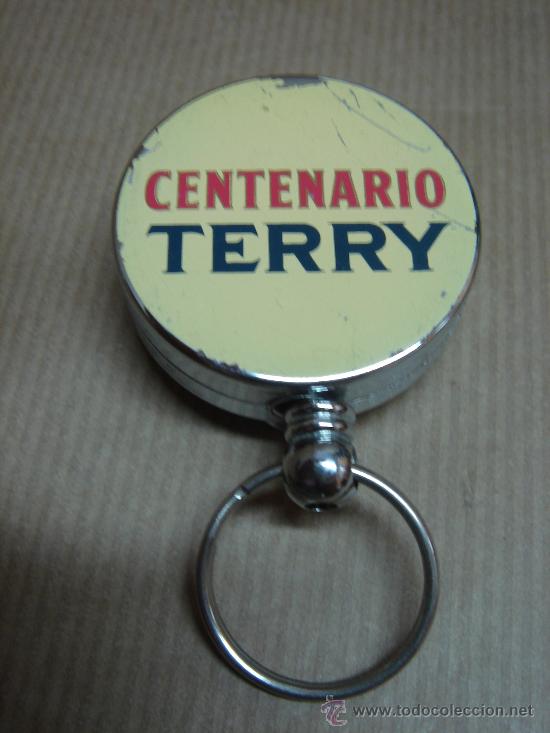 Coleccionismo de vinos y licores: LLAVERO EXTENSIBLE CENTENARIO TERRY - Foto 1