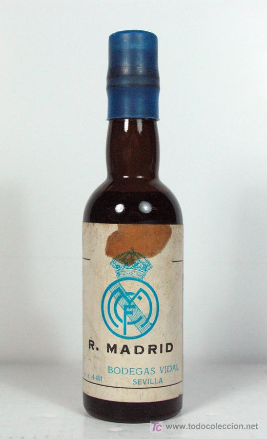 botella vino real madrid - Compra venta en todocoleccion