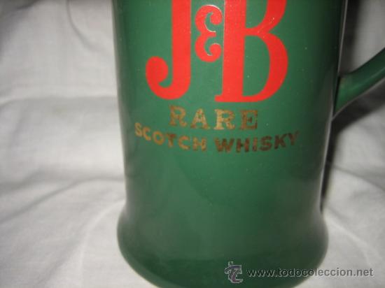 Coleccionismo de vinos y licores: JARRA DE J B  VERDE - Foto 2