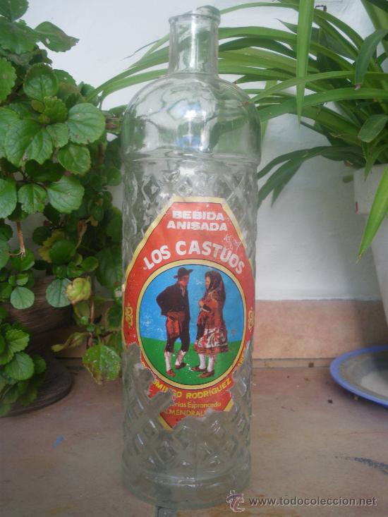Sammlung von Weinen und Lik&ouml;ren: BOTELLA DE ANIS LOS CASTUOS. DESTILERIAS ESPRONCEDA, ALMENDRALEJO, BADAJOZ.