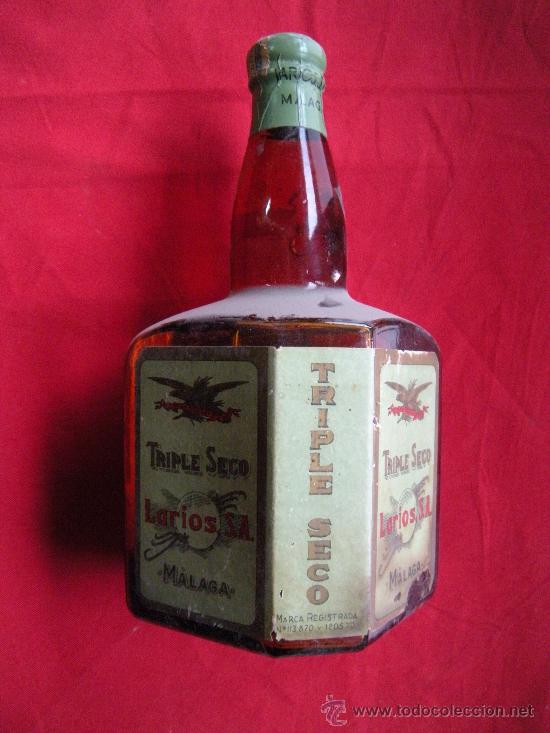 Antigua Botella Larios Triple Seco M laga Sin Comprar Coleccionismo antigua-botella-larios-triple-seco-m-laga-sin-comprar-coleccionismo