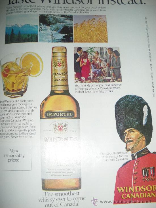 Collection of wines and liquors: LOTE DE PUBLICIDAD DE WHISKY. INGLESAS.