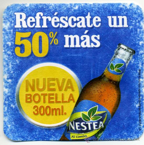 Collection of wines and liquors: POSAVASOS NESTEA - TE
