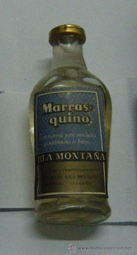Coleccionismo de vinos y licores: BOTELLIN MARRAS QUINO VILA MONTANA. RF-63