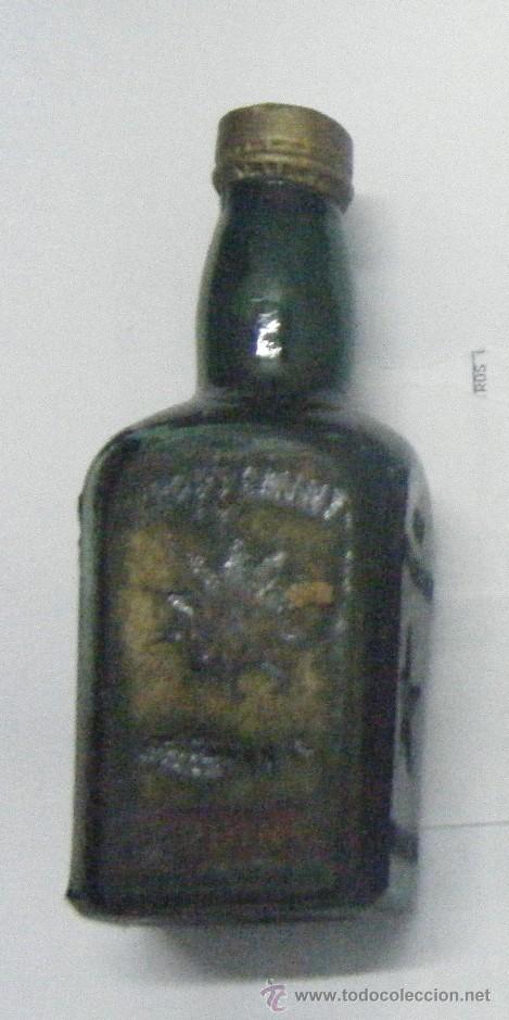Coleccionismo de vinos y licores: BOTELLIN DE LICOR DE MENTA PEPPERMINT GREEN STAR. DESTILERIAS BARDINET RF-89