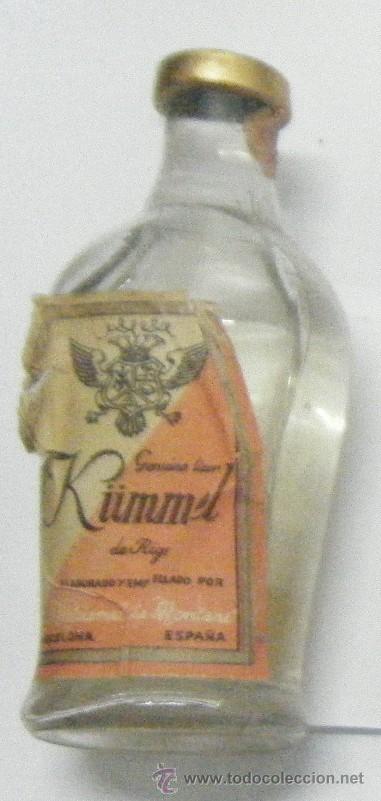 Coleccionismo de vinos y licores: BOTELLIN LICOR KUMMEL RF-93