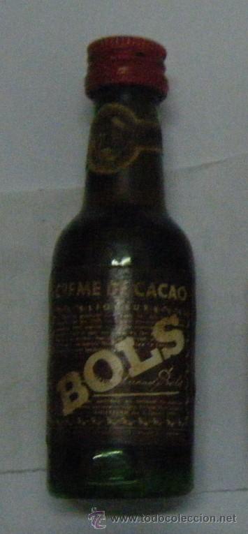 Coleccionismo de vinos y licores: BOTELLIN DE LICOR CREMA DE CACAO BOLS. ERVEN LUCAS BOLS RF-226