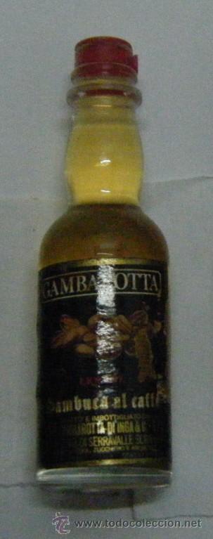 Coleccionismo de vinos y licores: BOTELLIN DE LICOR SAMBUCA AL CAFFE. DESTILERIAS GAMBAROTTA   RF-230