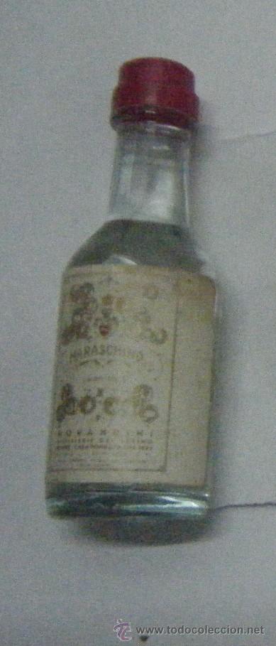 Coleccionismo de vinos y licores: BOTELLIN DE LICOR MARASCHINO MORANDINI. DESTILERIAS MORANDINI  RF-242