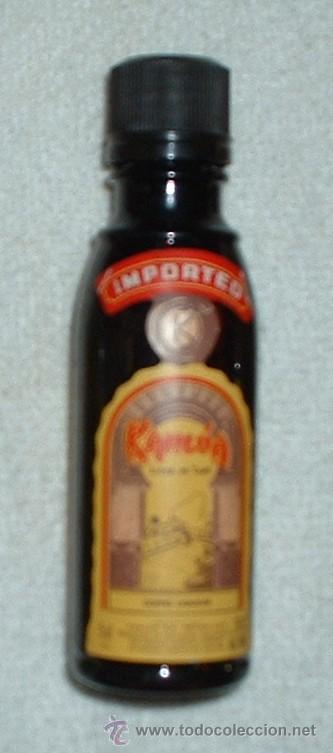Coleccionismo de vinos y licores: BOTELLIN KALUA LICOR DE CAFE    RF-489