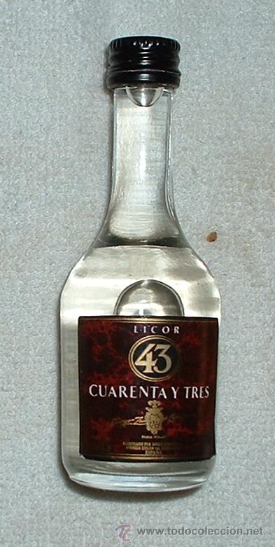 Coleccionismo de vinos y licores: BOTELLIN DE LICOR 43    RF-501