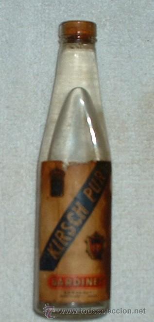Coleccionismo de vinos y licores: BOTELLIN DE LICOR KIRSCH PUR. DESTILERIAS BARDINET, BORDEAUX   RF-525