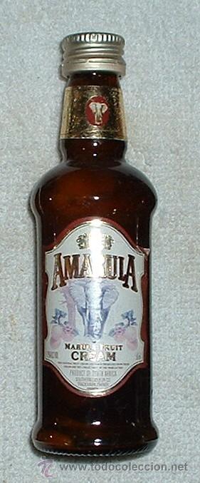 Coleccionismo de vinos y licores: BOTELLIN DE LICOR CREMA DE FRUTAS AMARULA.SUDAFRICA   RF-539