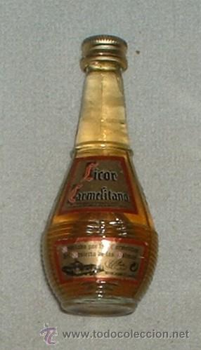 Coleccionismo de vinos y licores: BOTELLIN LICOR CARMELITANO   RF-615