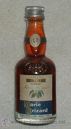 Coleccionismo de vinos y licores: BOTELLIN DE LICOR CREMA DE CACAO. DESTILERIAS MARIE BRIZARD. BORDEAUX   RF-659