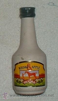 Coleccionismo de vinos y licores: BOTELLIN LICOR TILFORD. WHISKY & APPLE   RF-660