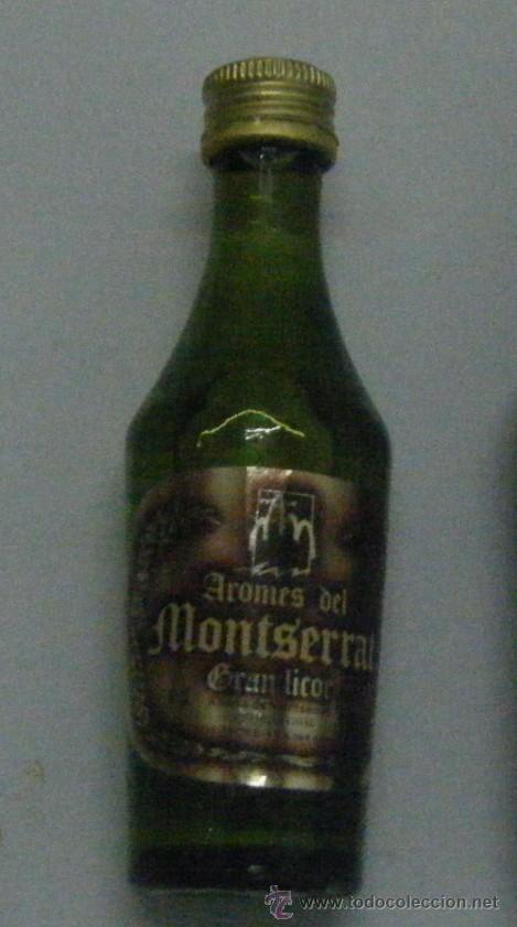 Coleccionismo de vinos y licores: BOTELLIN DE LICOR AROMES DEL MONTSERRAT. ABADIA DE MONTSERRAT RF-722