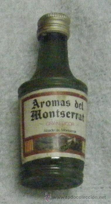 Coleccionismo de vinos y licores: BOTELLIN GRAN LICOR AROMES DE MONTSERRAT. ABADIA DE MONTSERRAT   RF-736