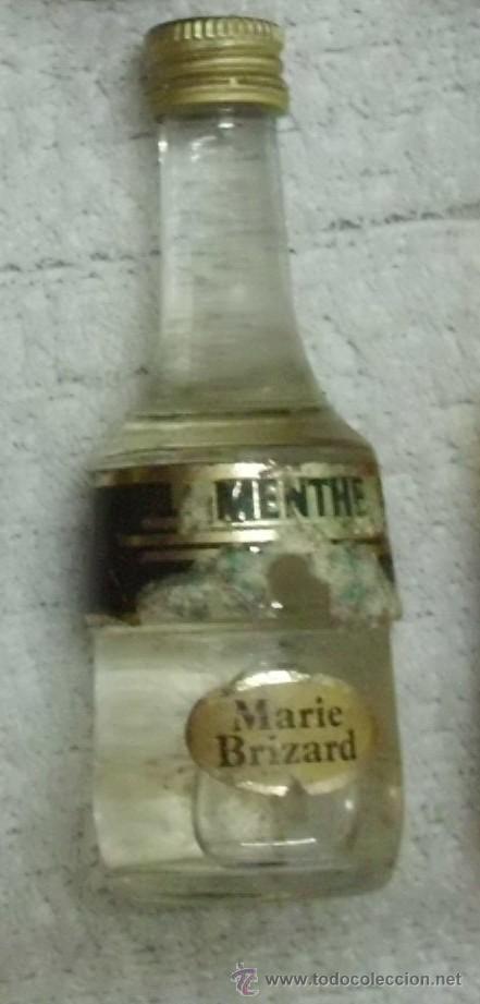 Coleccionismo de vinos y licores: BOTELLIN LICOR DE MENTHE MARIE BRIZARD. DESTILERIA MARIE BRIZARD   RF-1057