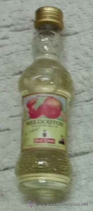 Coleccionismo de vinos y licores: BOTELLIN LICOR DE MELOCOTON SIN ALCOHOL CRUZ CONDE. CORDOBA     RF-1180