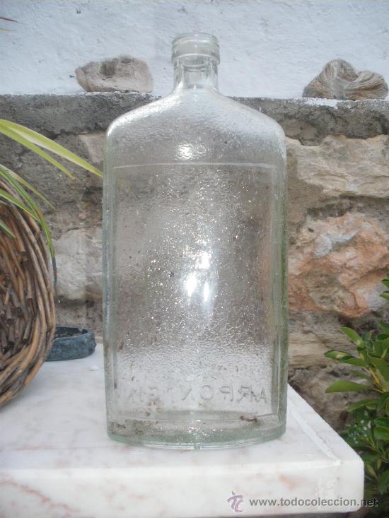 Coleccionismo de vinos y licores: BOTELLA DE ARPON GIN, ANTICH. - Foto 1